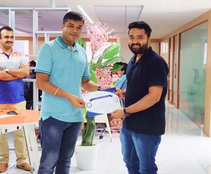 Appreciation Award Certificate